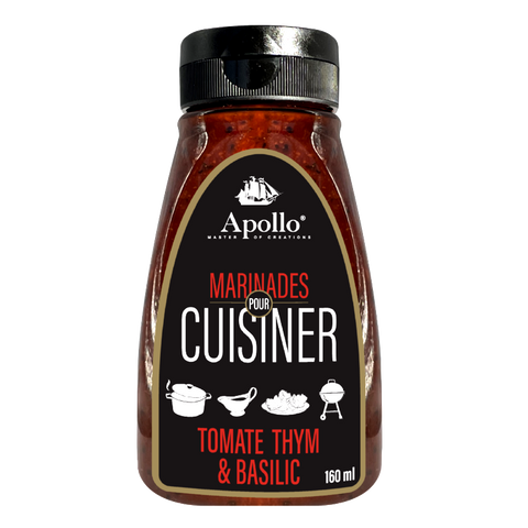 MARINADE TOMATE, THYM & BASILIC APOLLO 160ML