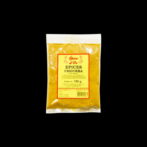 ÉPICES CHOURBA  ÉPICES D'OR  100G - Panier d'orient