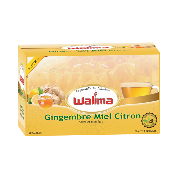 sirop citron gingembre 500ml - HEMA